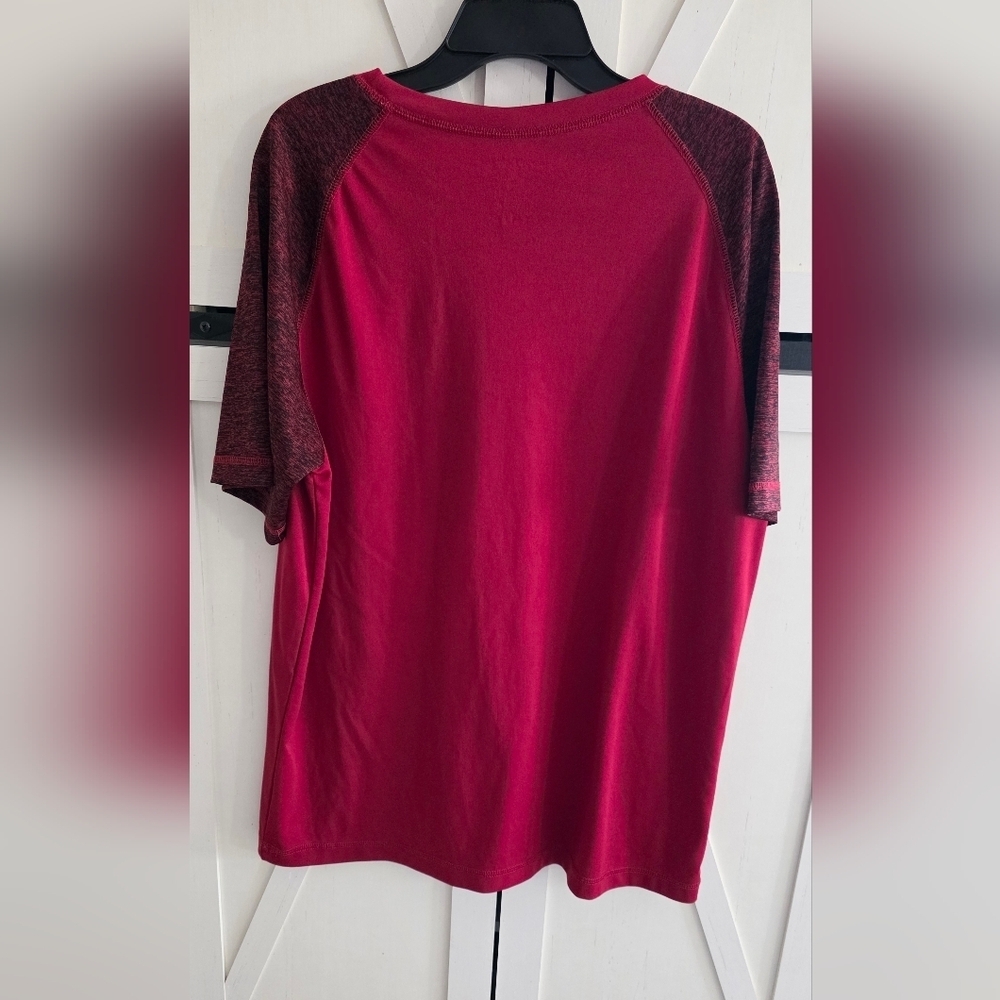 Pro Edge Red Polyester Shirt - Picture 4 of 4